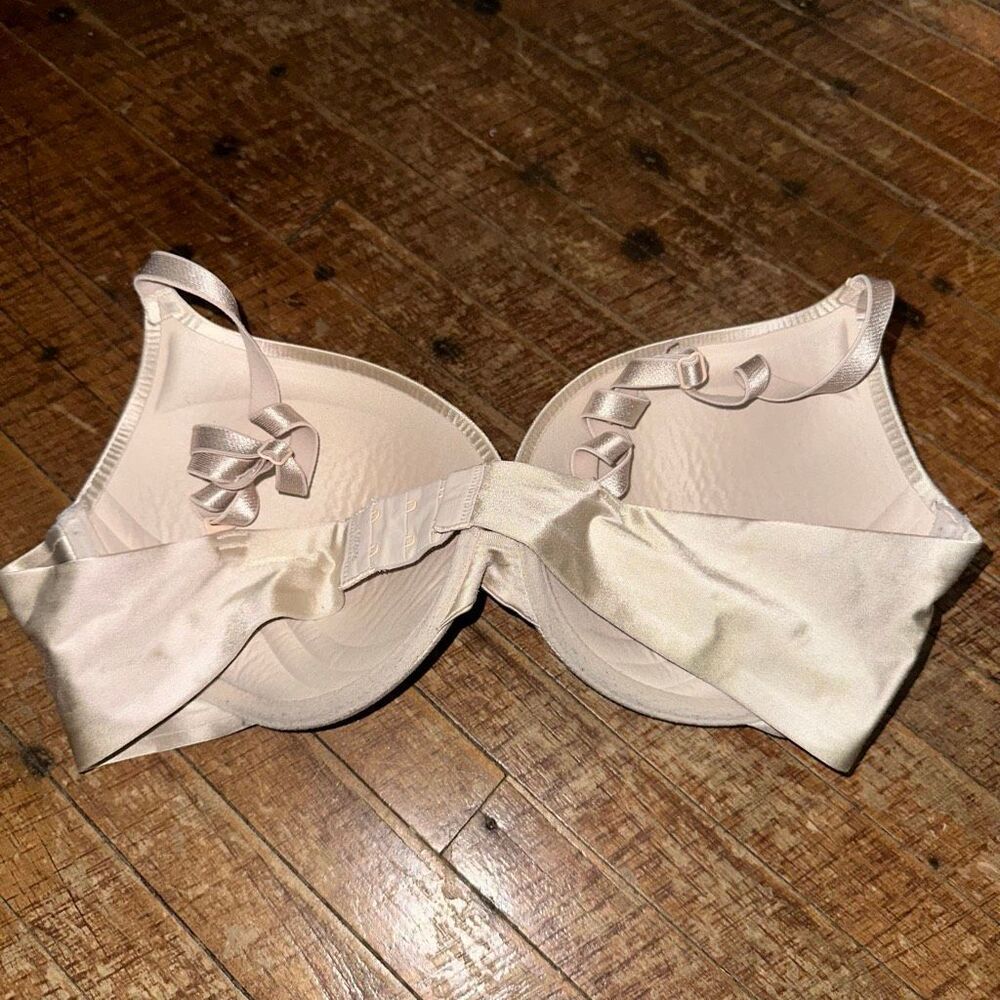 Soma Satiny Enhancing Shape Push-Up 36c Nude Bra - image 2